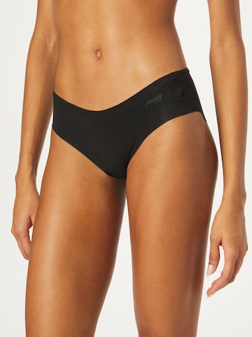 SLOGGI - Cueca 'ZERO Modal 2.0 H' em preto: frente