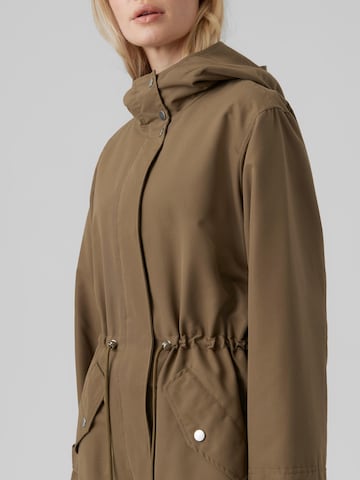 VERO MODA Between-Seasons Parka 'Everly' in Green