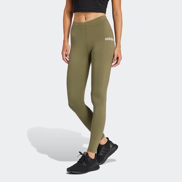 ADIDAS SPORTSWEAR Skinny Sports trousers 'Essentials' in Green