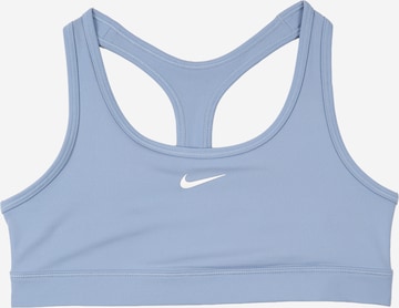 Lenjerie sport 'Swoosh' de la NIKE pe albastru: față