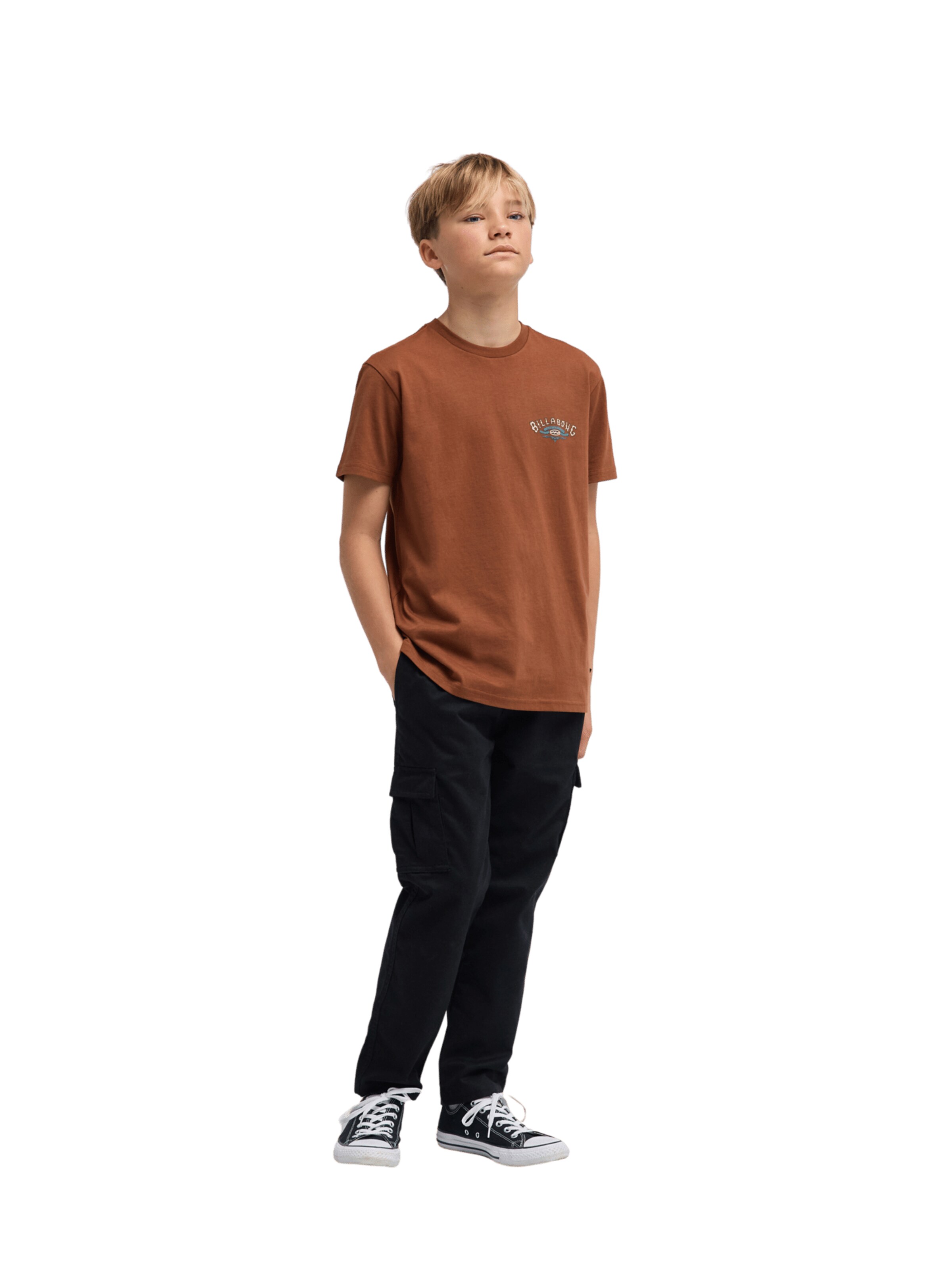 BILLABONG Shirt 'Since 73' in Brown