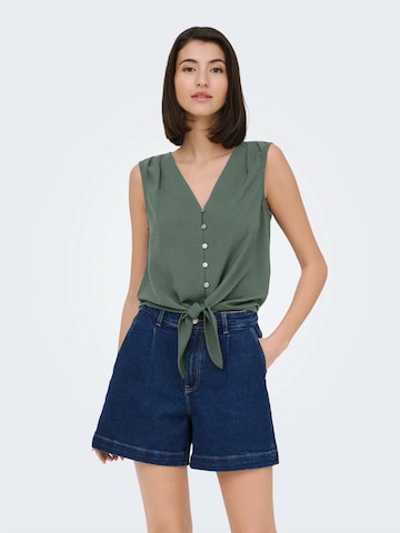 JDY Bluza 'JDYVIOLET' | zelena barva: sprednja stran