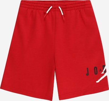 Regular Pantalon Jordan en rouge : devant