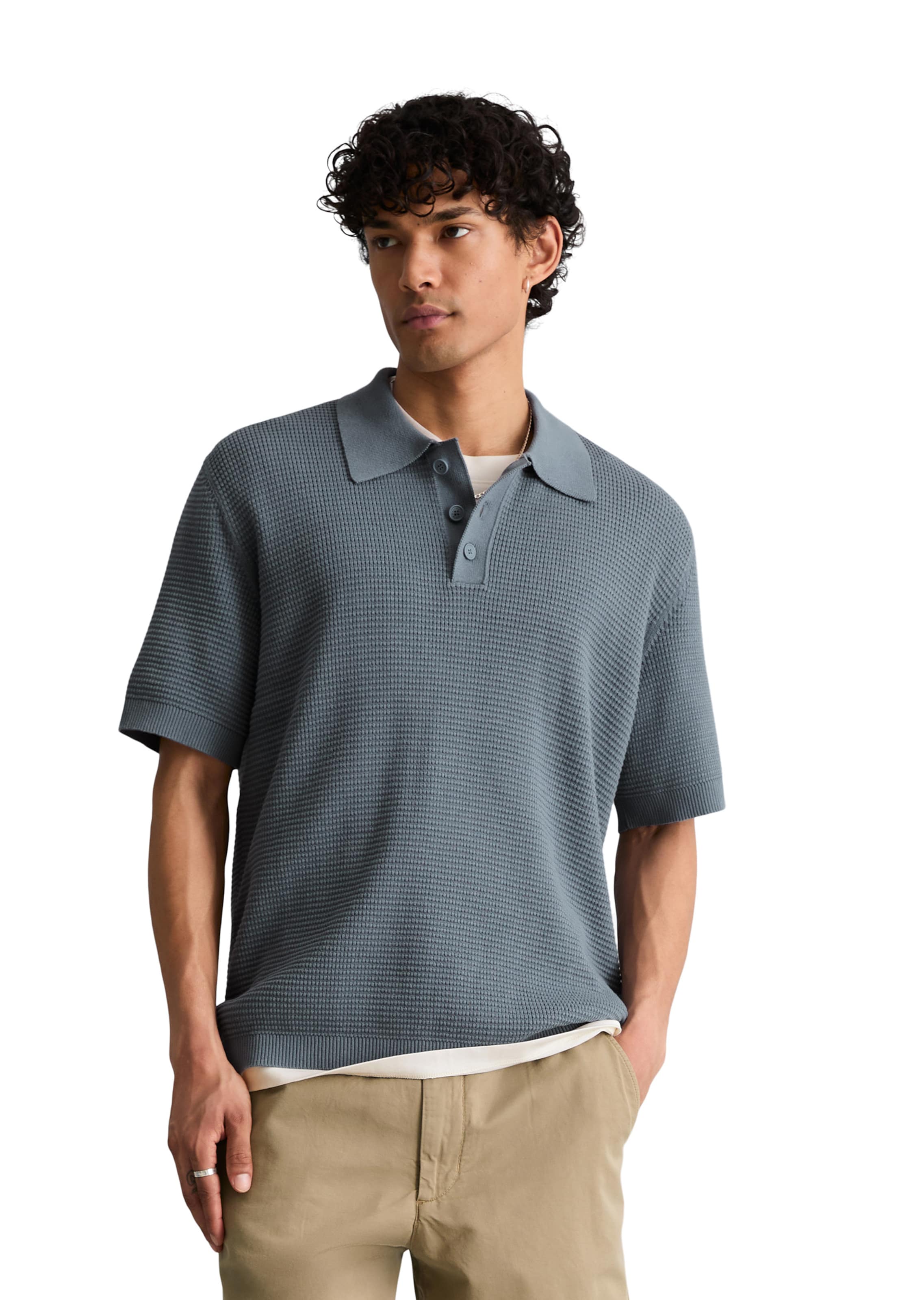 Marc O'Polo DENIM Trui in Blauw: voorkant