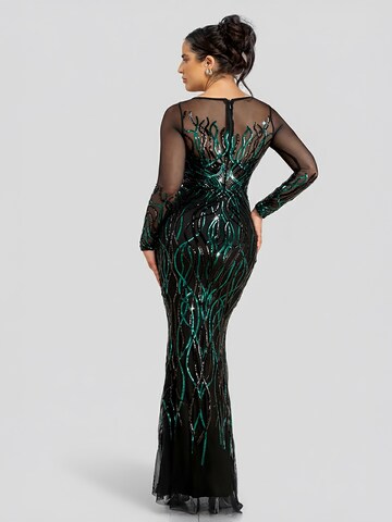 Robe GODDIVA en vert