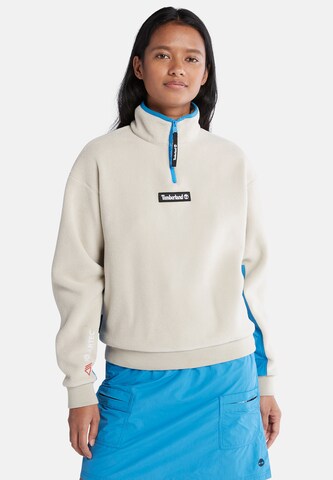 TIMBERLAND Sweatshirt 'Funnel' in Beige: front