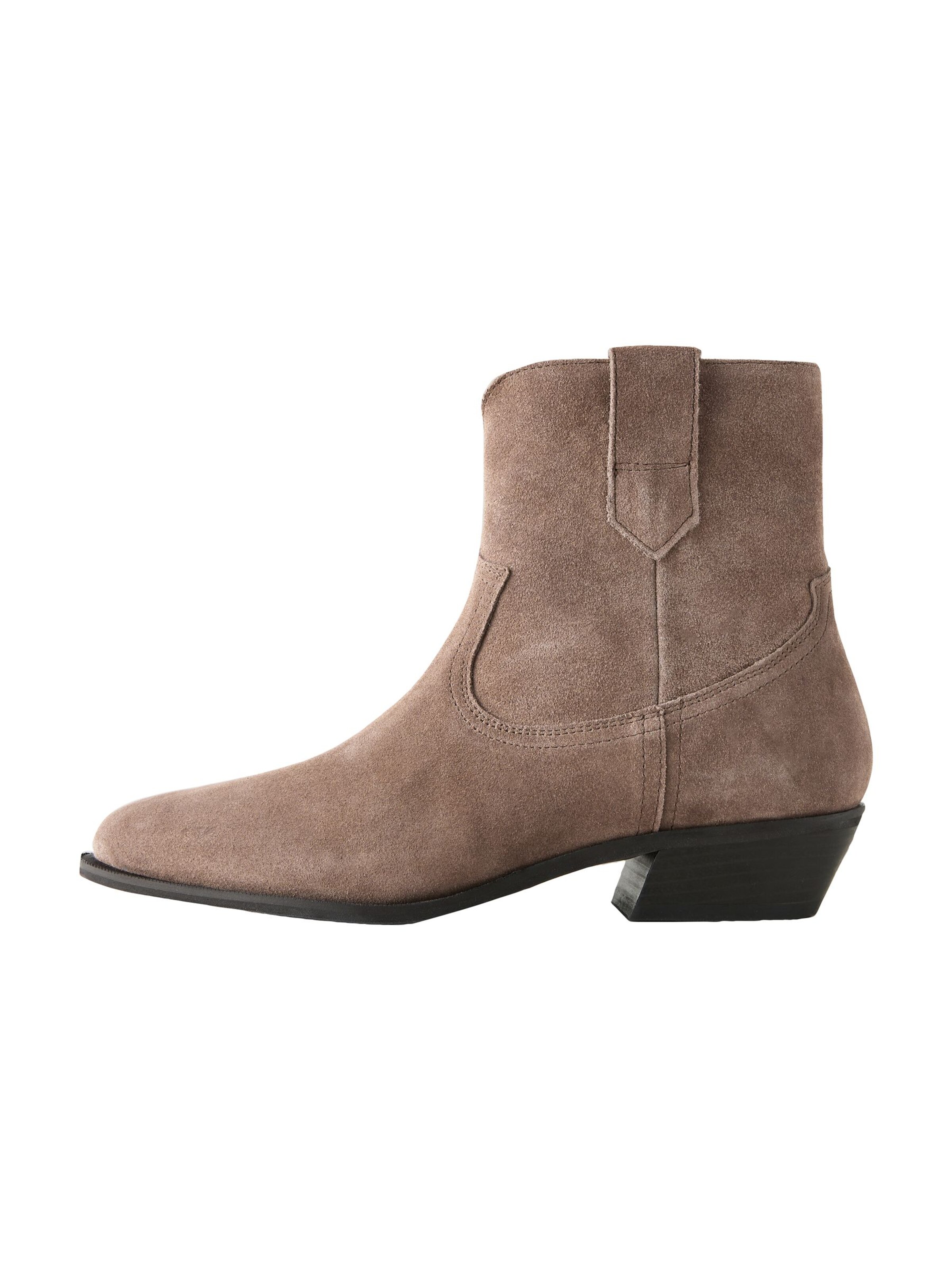 Next - Botines en marrón: frente
