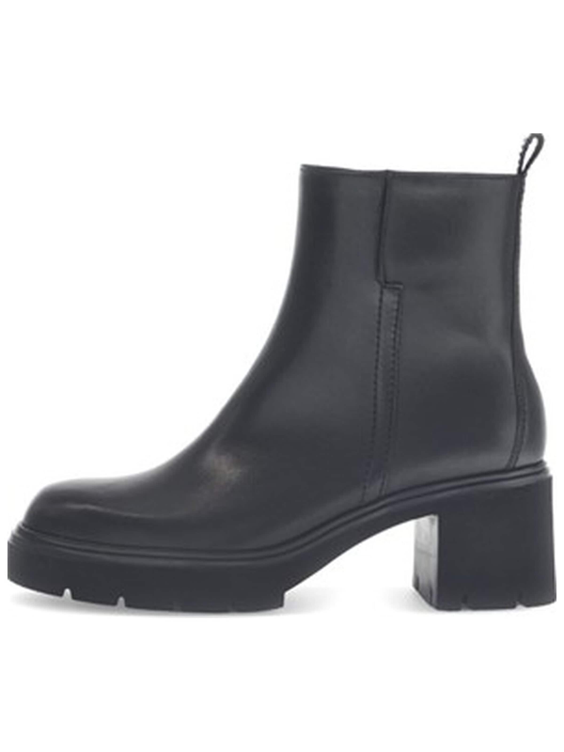 GABOR - Botas 'Stiefelette Damen 71.874.27 Echtleder in schwarz' en negro: frente
