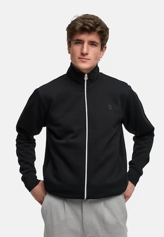 Kronstadt Sweatvest in Zwart: voorkant