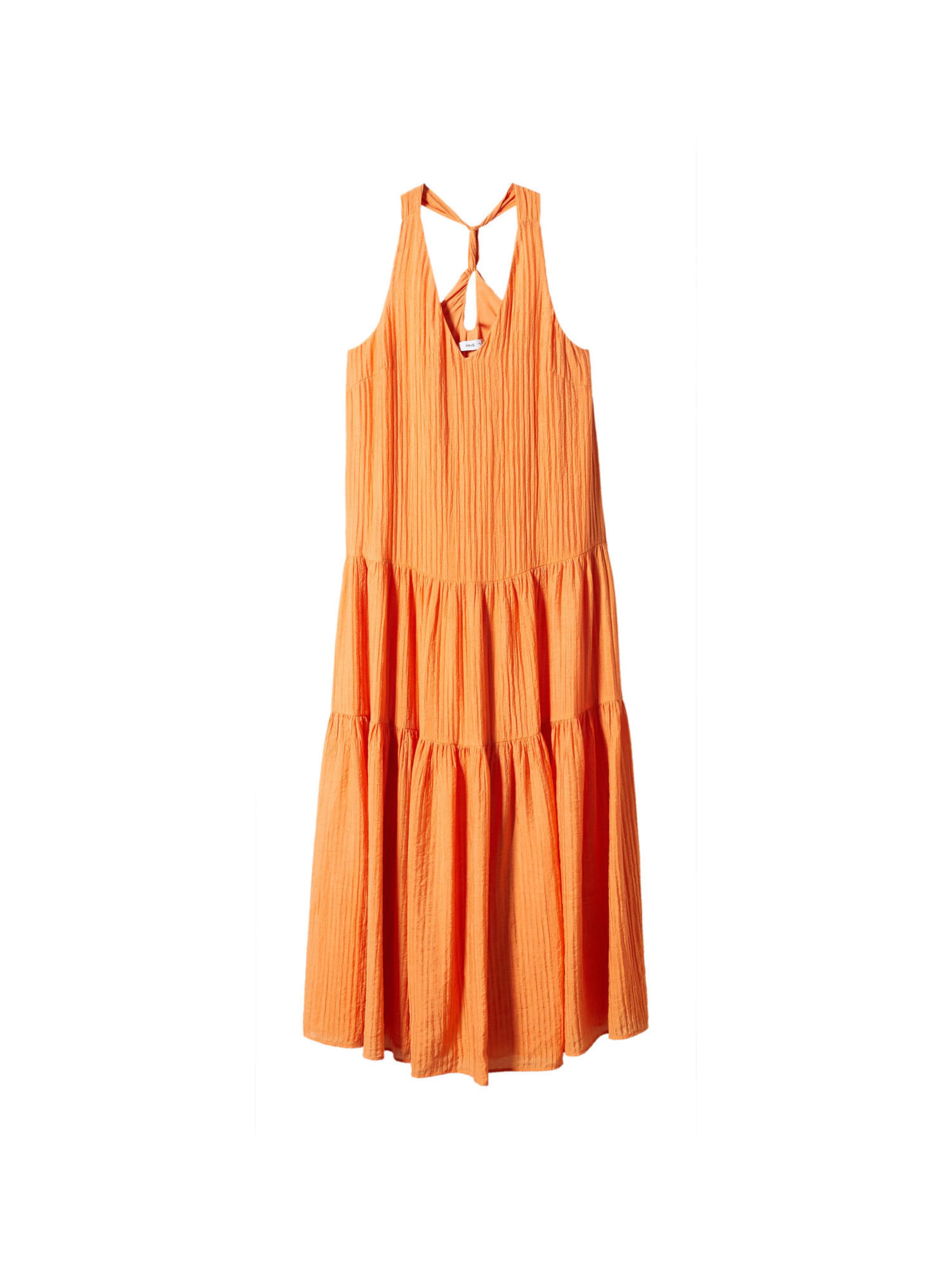MANGO Šaty 'Sofia' - Oranžová: predná strana