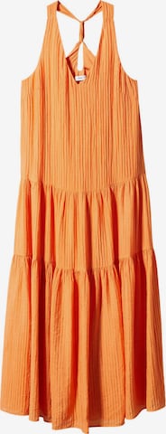 MANGO Jurk 'Sofia' in Oranje: voorkant