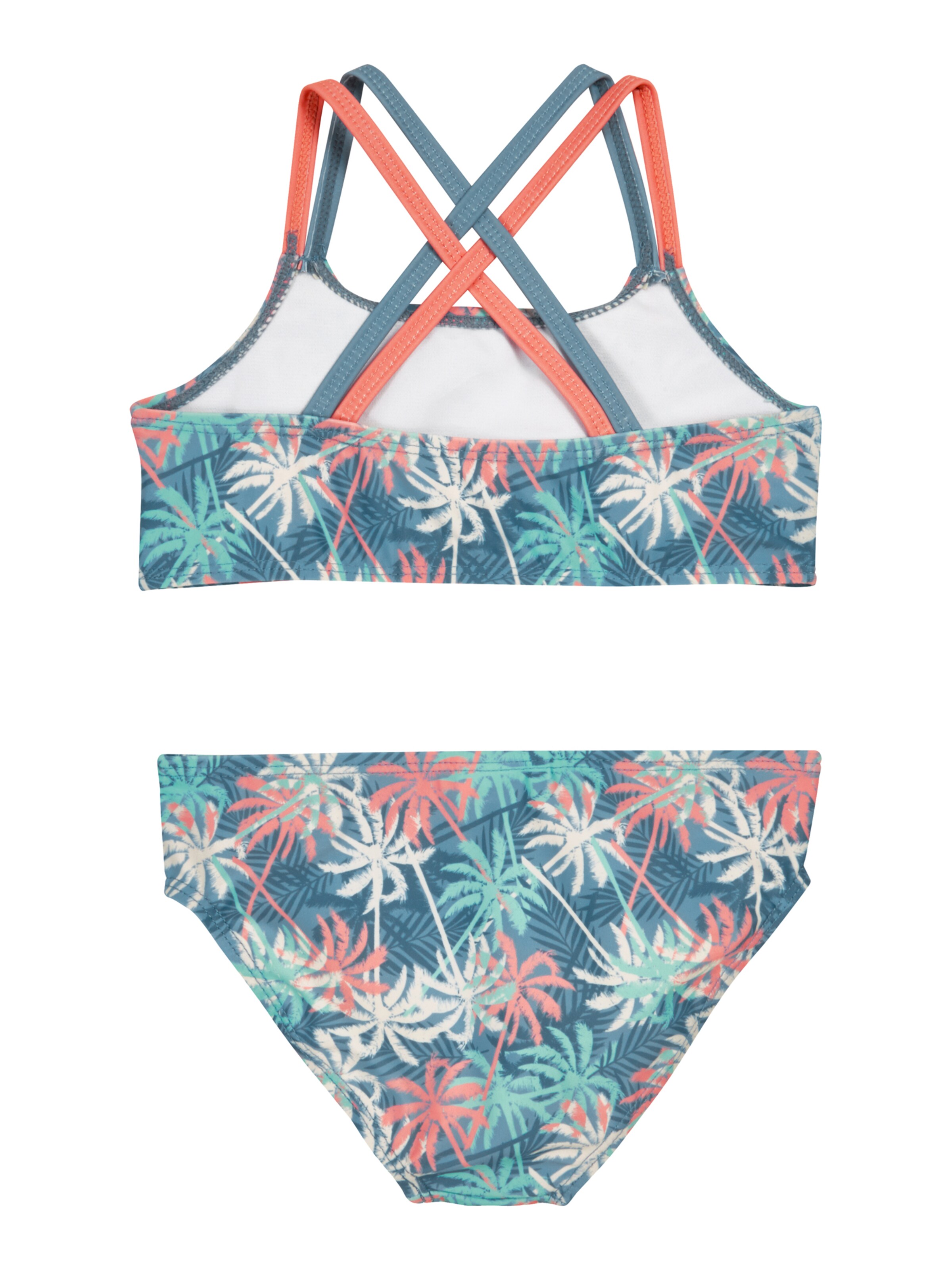 PLAYSHOES Bustier Bikini in Blauw