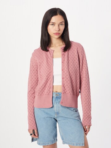 Cardigan Tranquillo en rose : devant