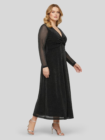 LapaPlus Cocktailjurk in Zwart