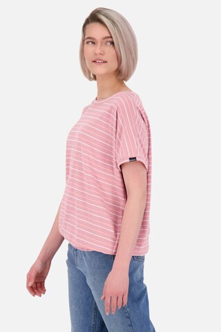 Alife and Kickin T-Shirt 'SunAK' in Pink