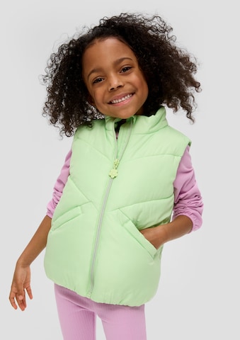 s.Oliver Vest in Green: front