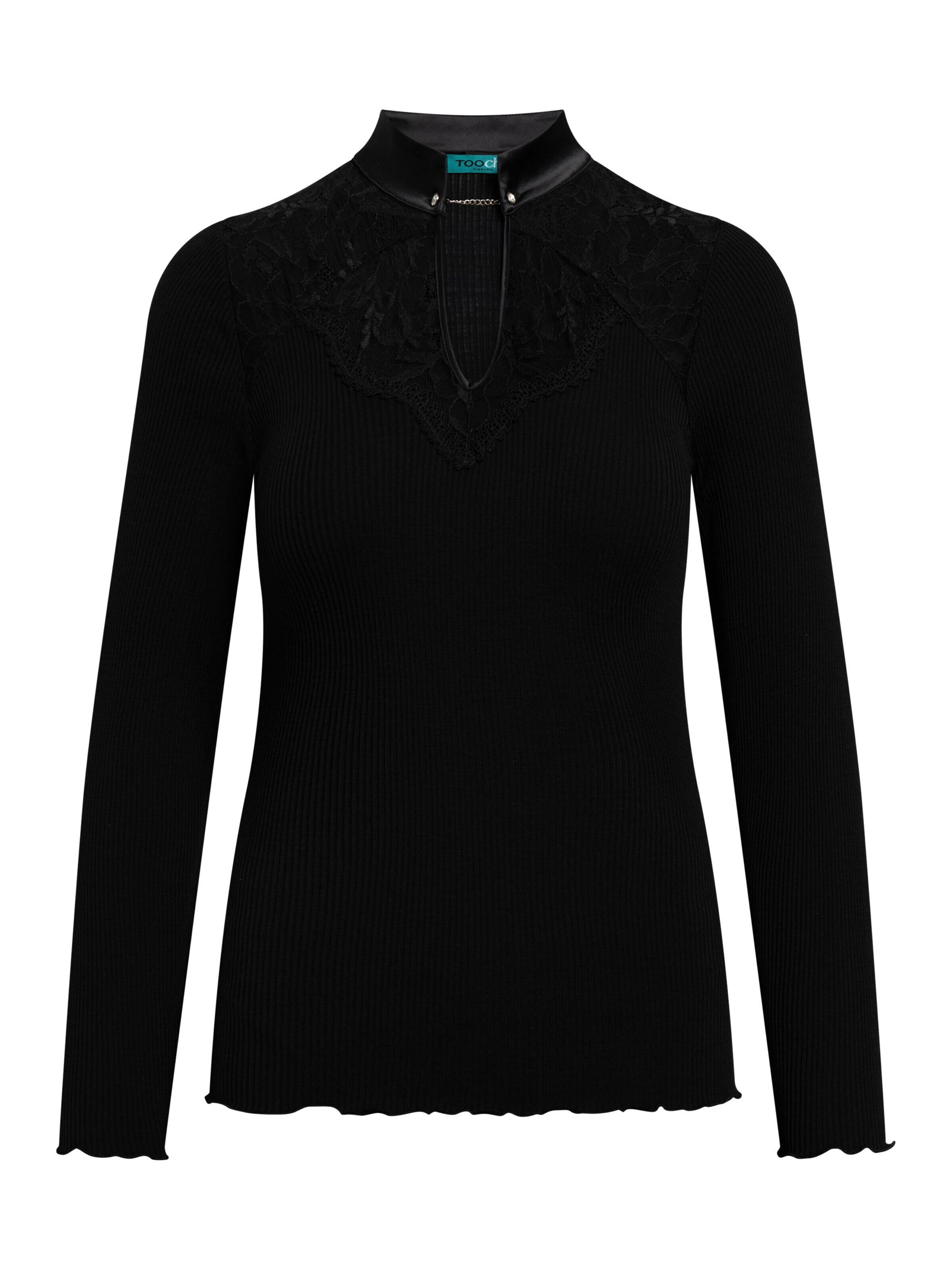 TOOche Shirt 'Noir Mystique' in Black: front