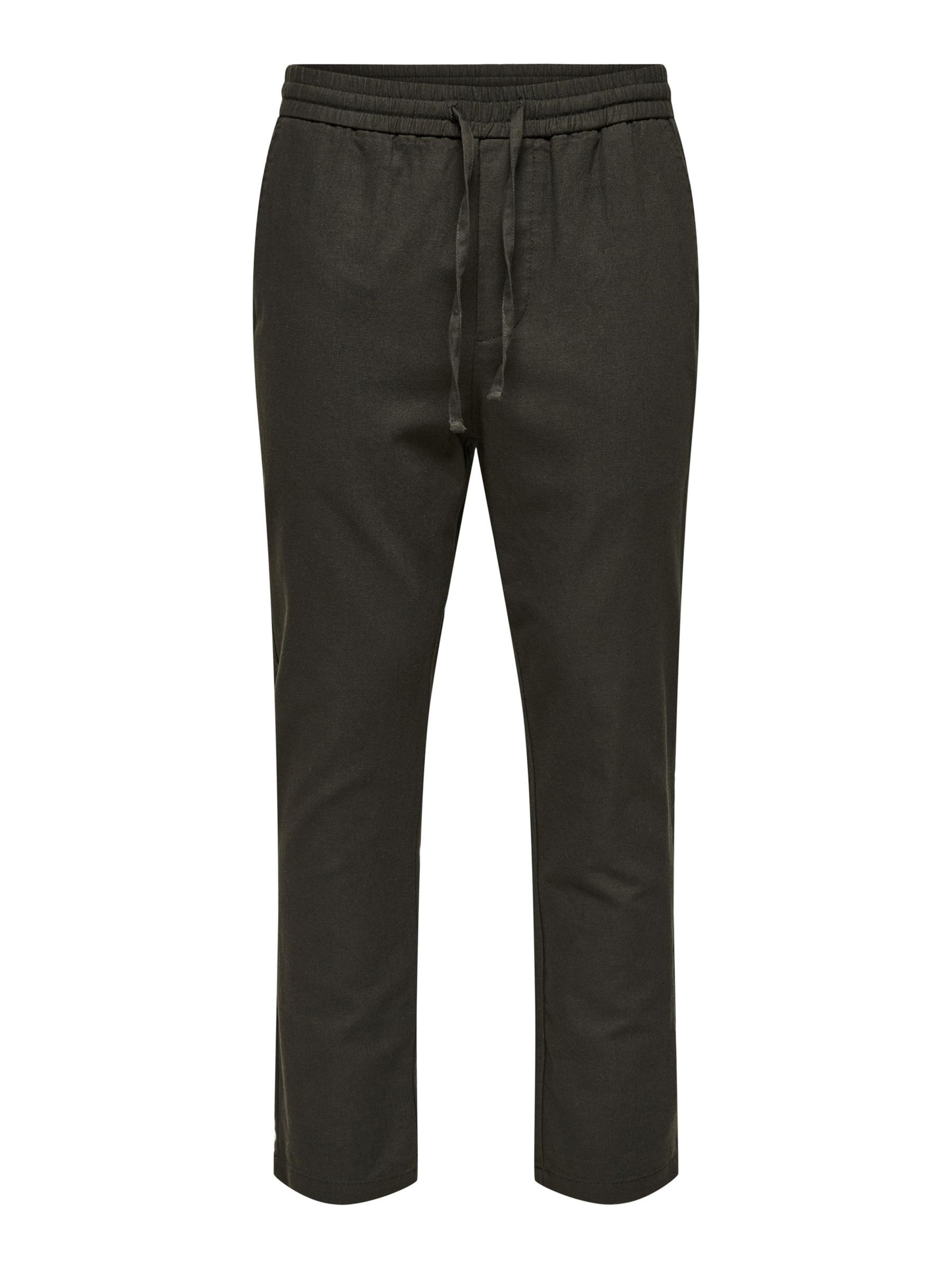 Pantaloni di Only & Sons in marrone: frontale