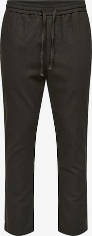 Pantaloni di Only & Sons in marrone: frontale