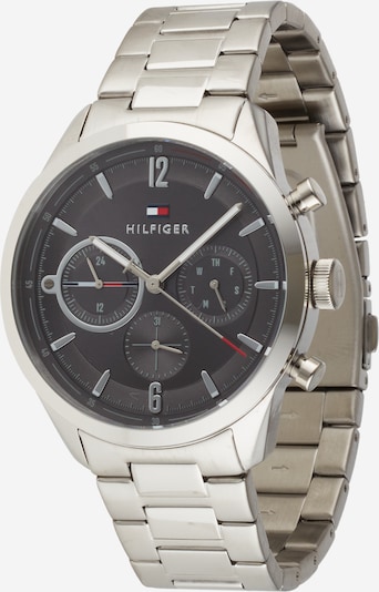 TOMMY HILFIGER Analog watch in Black / Silver, Item view