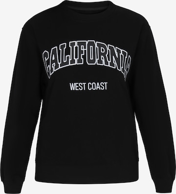 juoda SANIKA Megztinis be užsegimo 'Fashion Look': priekis