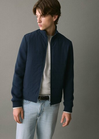 MANGO TEEN Between-Season Jacket 'Nico' in Blue