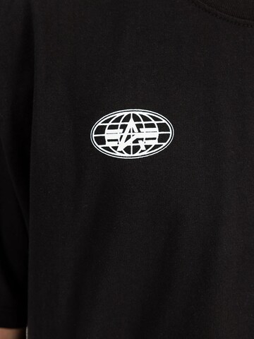 ALPHA INDUSTRIES Shirt‌‌‌‌‌ in Schwarz