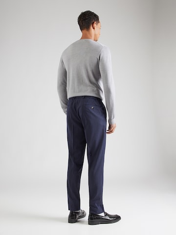 Michael Kors Regular Панталон с ръб в синьо: отзад