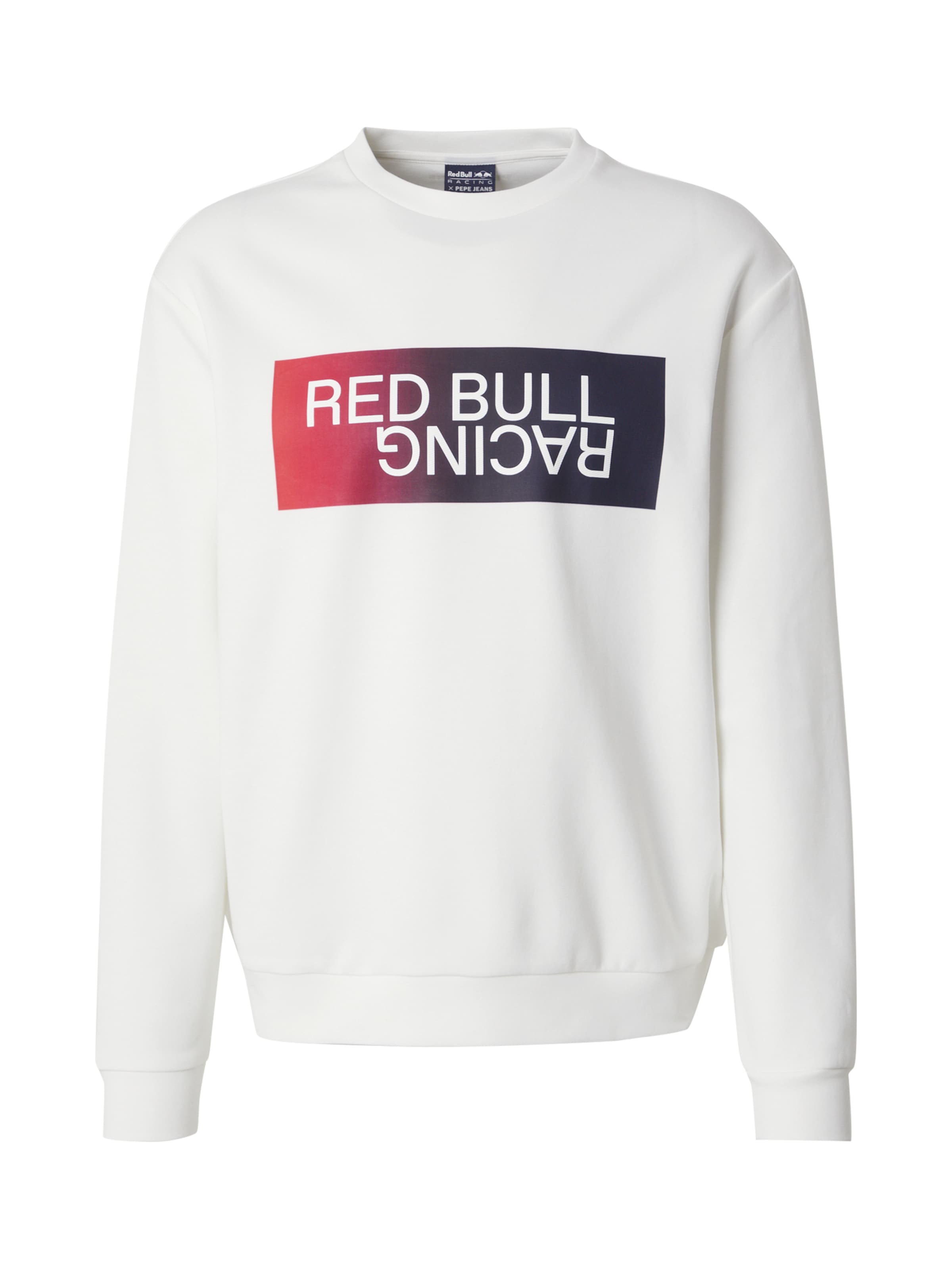Felpa 'Red Bull Racing x Pepe Jeans' di Red Bull Racing x Pepe Jeans in bianco: frontale