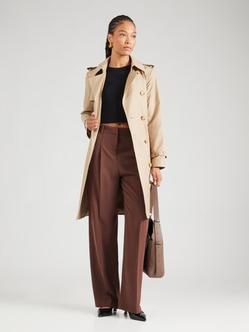 Regular Pantaloni cu dungă 'HARRIE' de la FRENCH CONNECTION pe maro