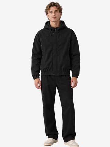 Veste d’hiver Danger en noir