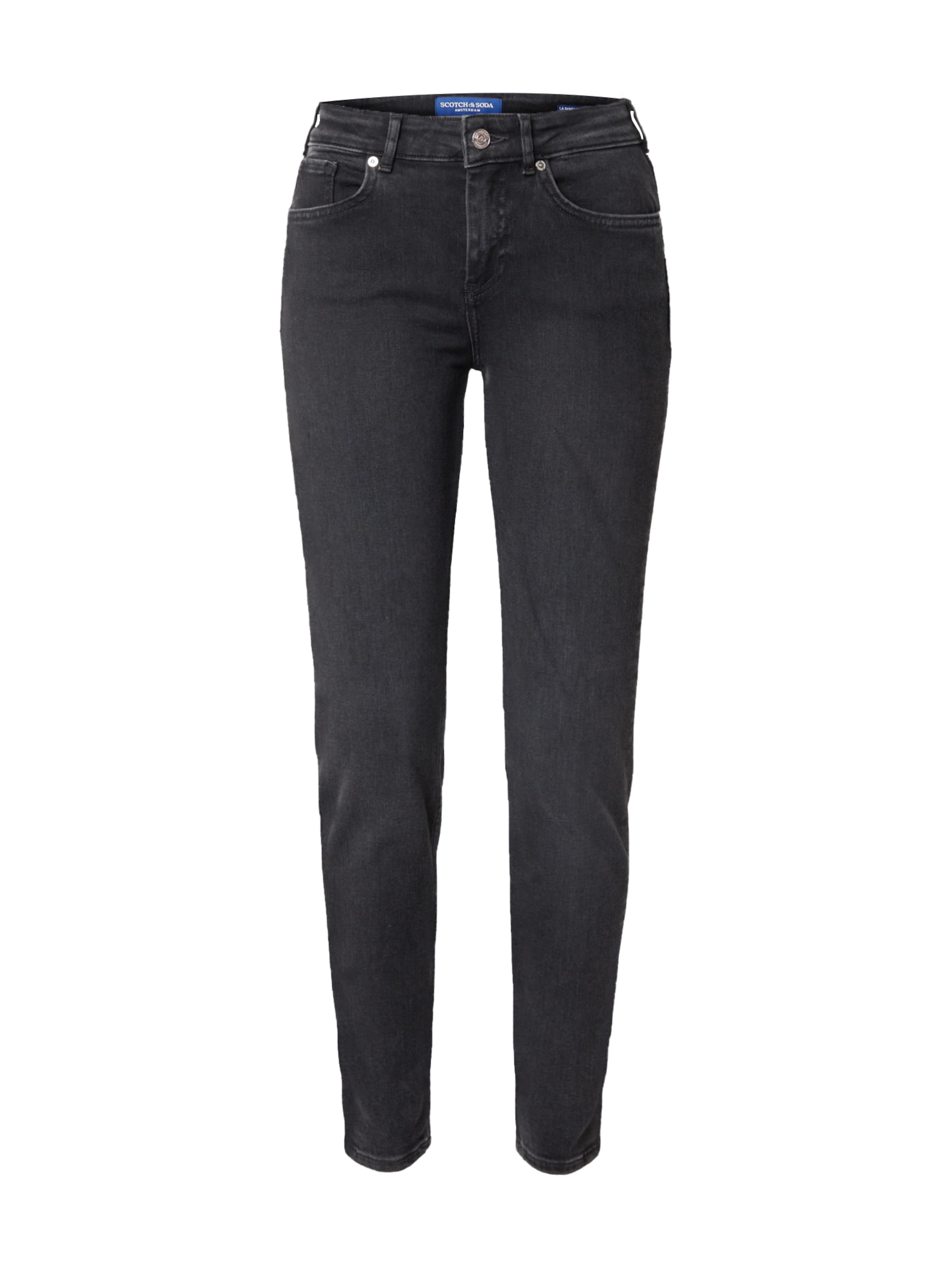 Skinny Jean 'Core Bohemienne' SCOTCH & SODA en noir : devant