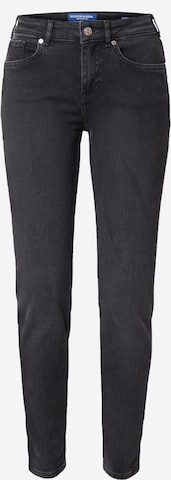 SCOTCH & SODA Skinny Farkut 'Core Bohemienne' värissä musta: etupuoli