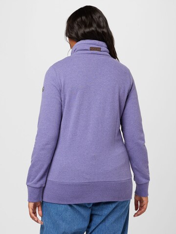 Ragwear Plus Zip-Up Hoodie 'RYLIE' in Blue