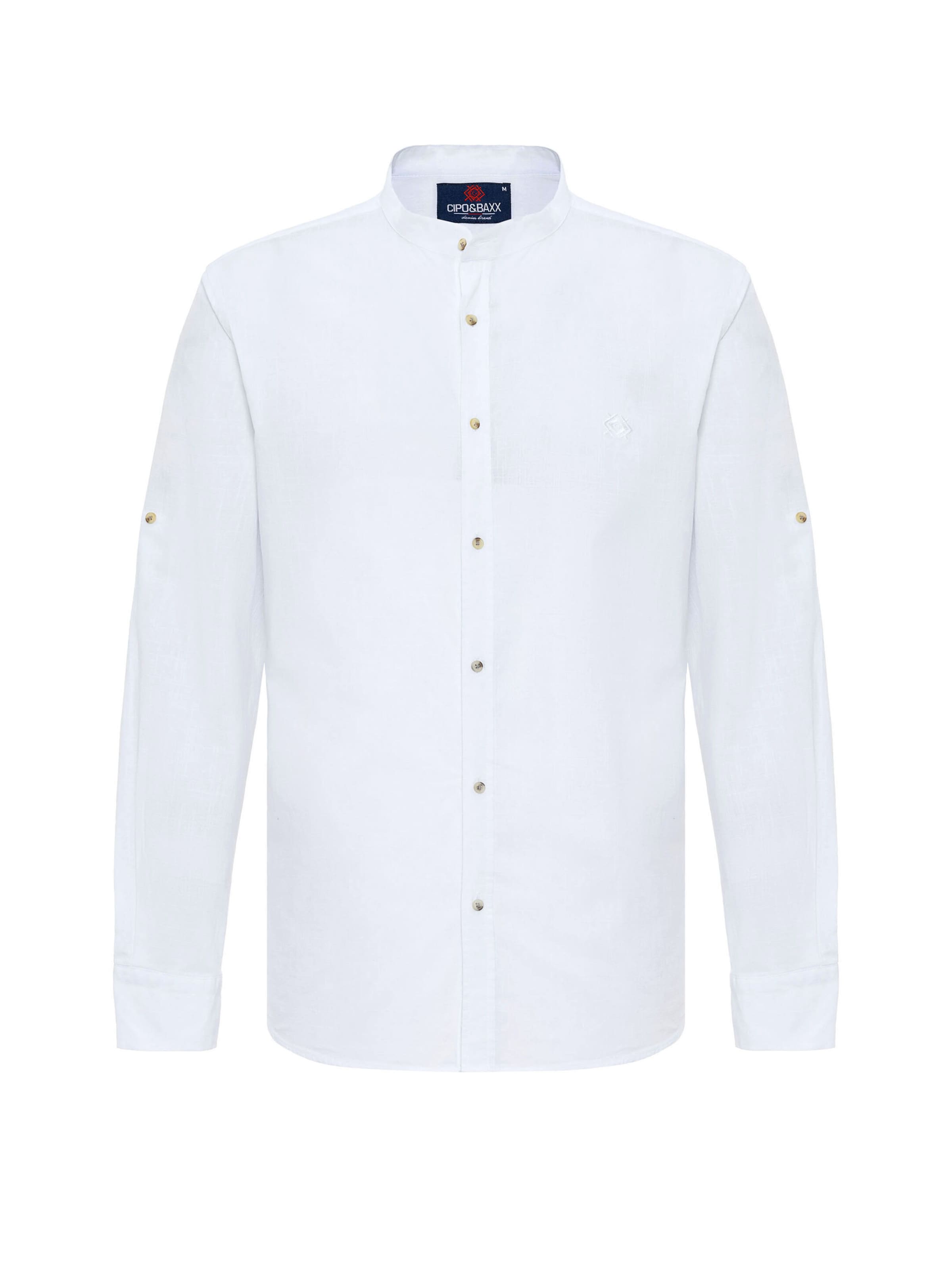 CIPO & BAXX Chemise en blanc, Vue avec produit