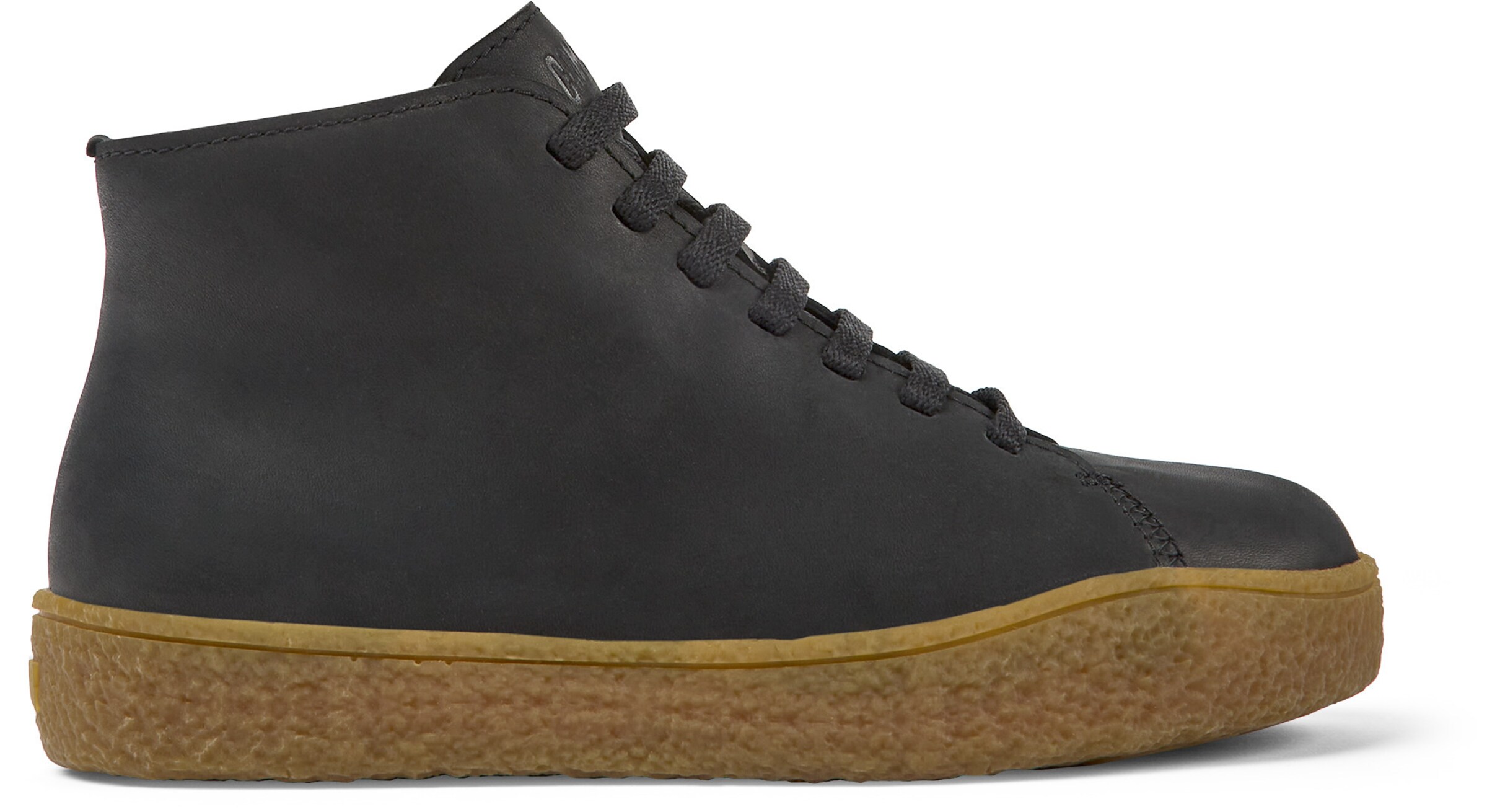 CAMPER Schnürstiefelette 'Peu Terreno' in Schwarz