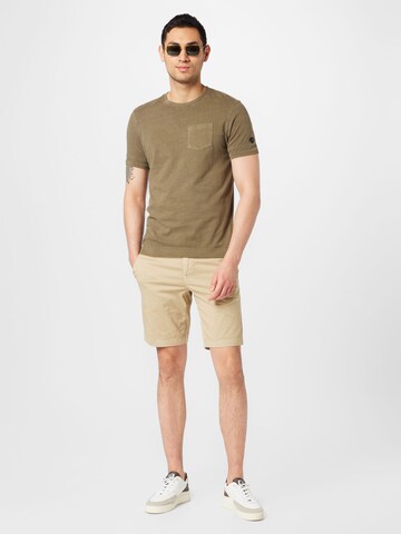 BOSS Regular Shorts in Beige