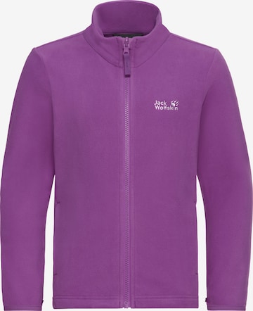 JACK WOLFSKIN Fleecejacke in Lila: Vorderseite