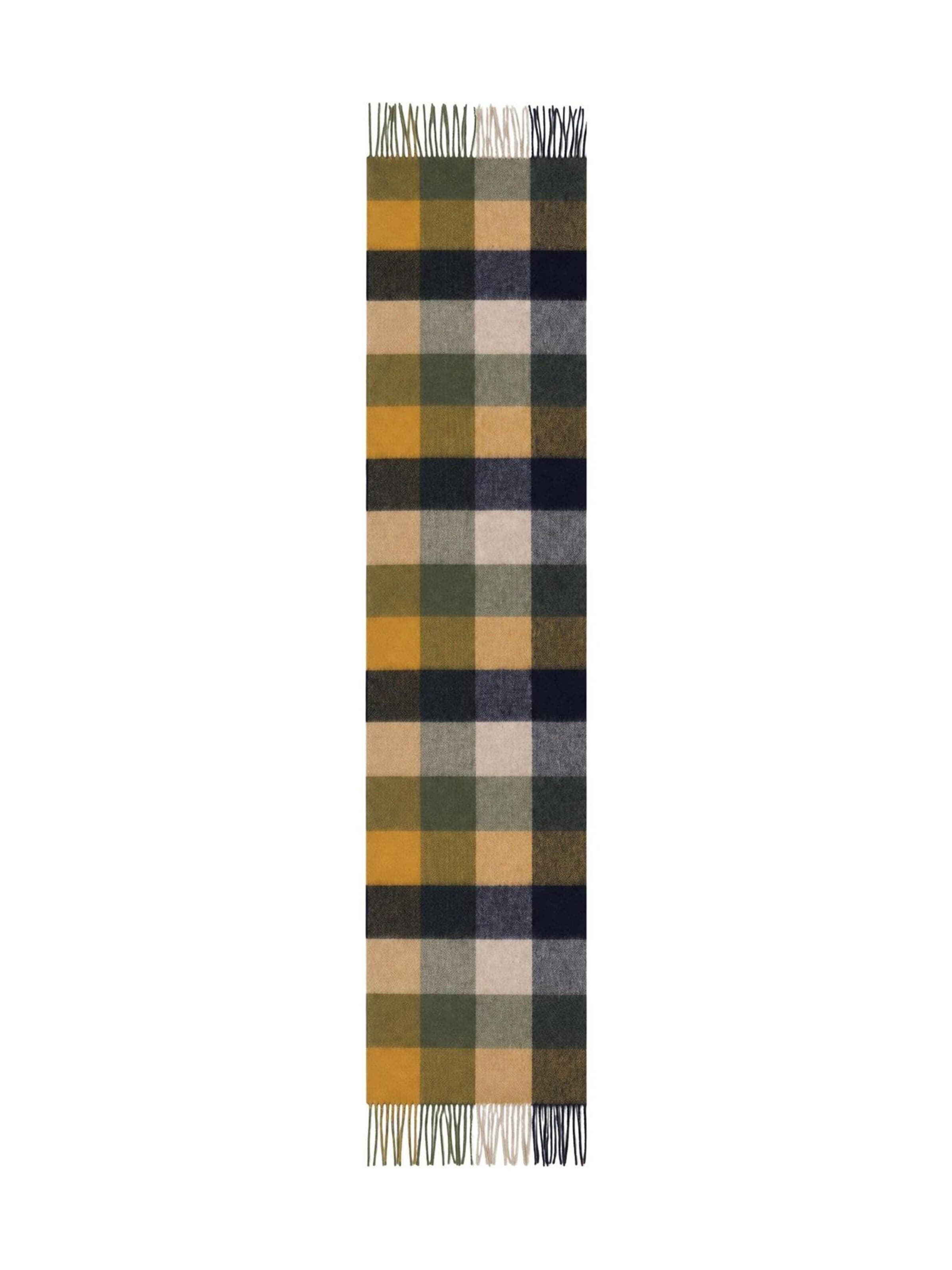 Sciarpa 'LARGE TATTERSALL SCARF 262MUSC0005' di Barbour in verde: frontale
