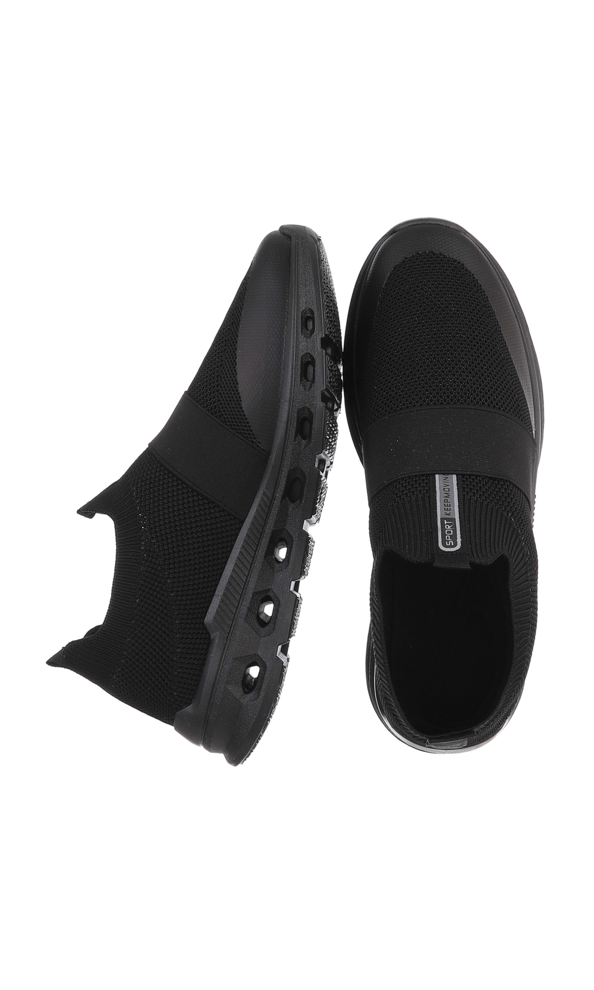 CoolWalk Slip-Ons in Black
