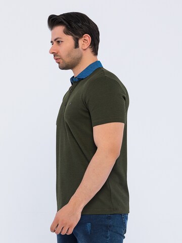 T-Shirt 'Gilberto' Edoardo Caravella en vert