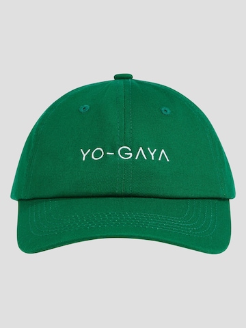 YO-GAYA Sportpet 'Cap' in Groen: voorkant