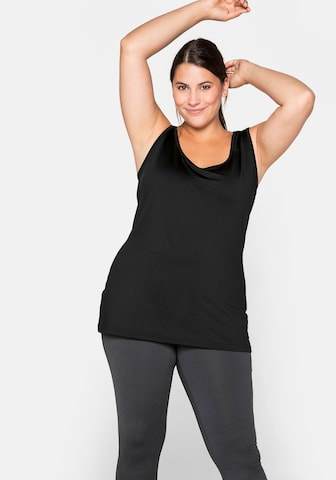 SHEEGO - Top deportivo en negro