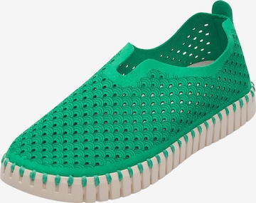 ILSE JACOBSEN Slip On 'Tulip3275' in Grün: Vorderseite