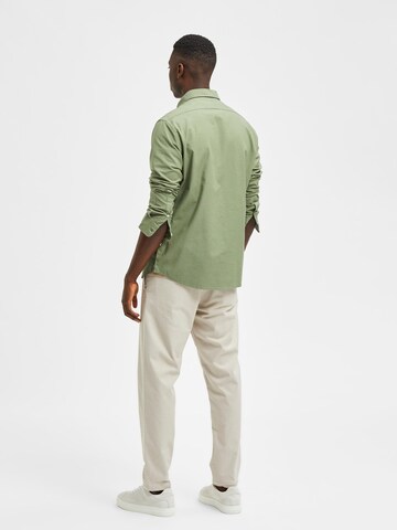 SELECTED Regular Fit Hemd 'Rick' in Grün