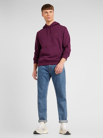 BOSS - Sweatshirt 'Wetalk' em roxo