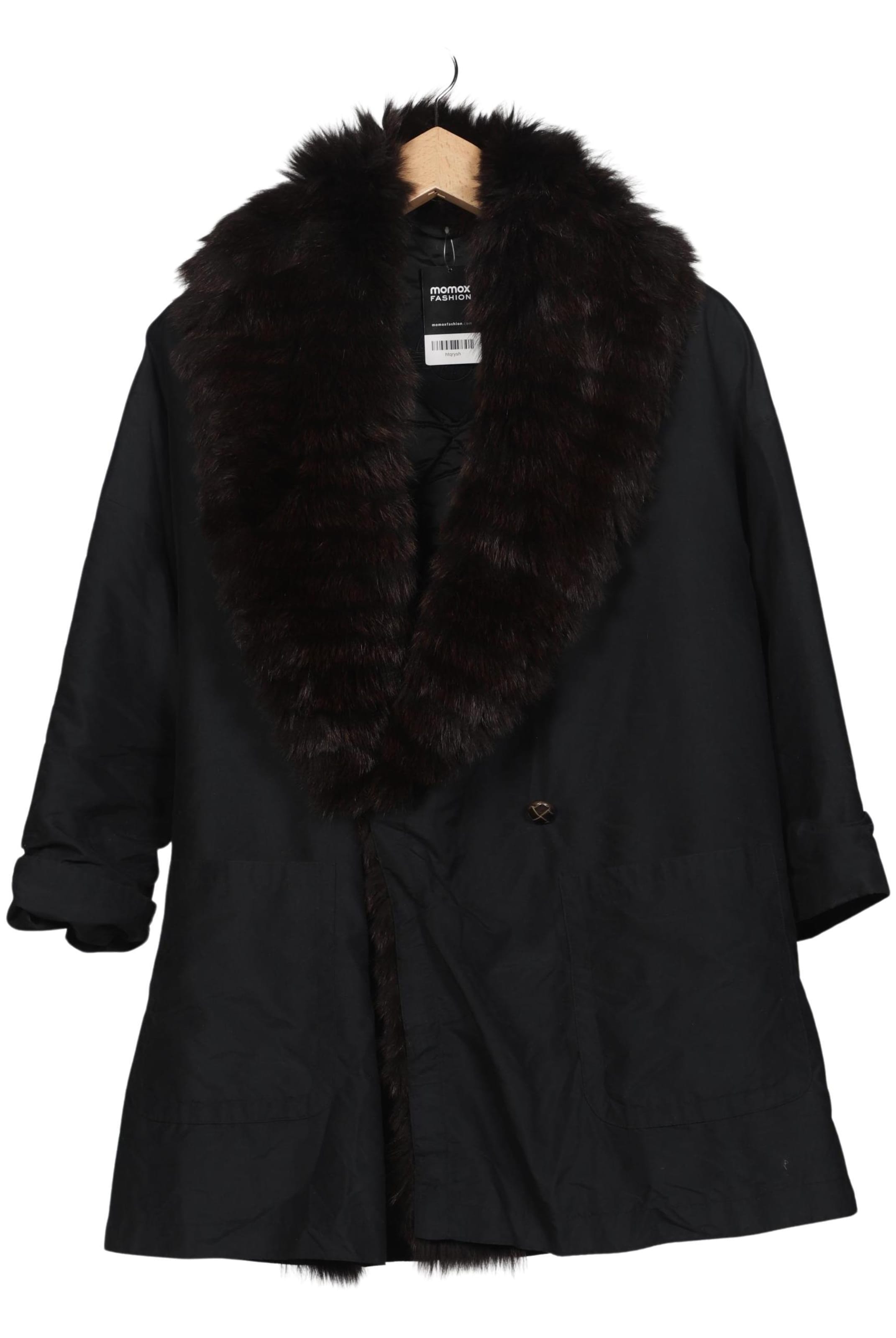 GERRY WEBER Jacket & Coat in XXL in Black: front