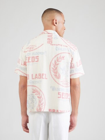 Abercrombie & Fitch Comfort Fit Hemd in Weiß