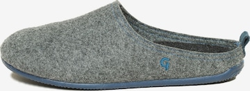 Gottstein Mules 'Wool Slide-In' in Grey: front