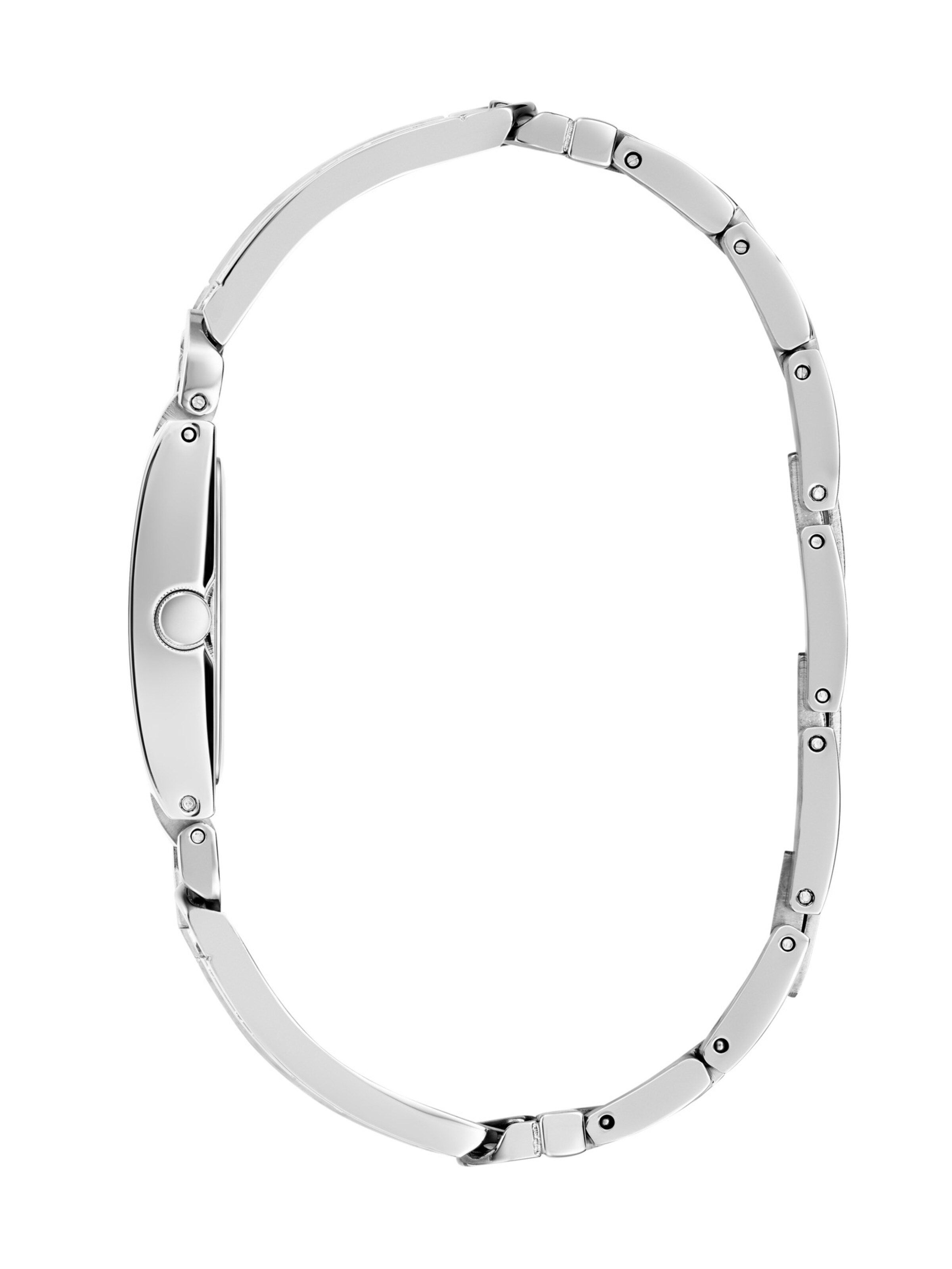 GUESS Uhr 'MOD ID' in Silber